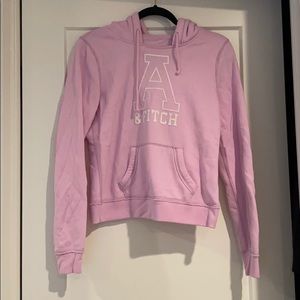 A&F pink hoodie (size M)